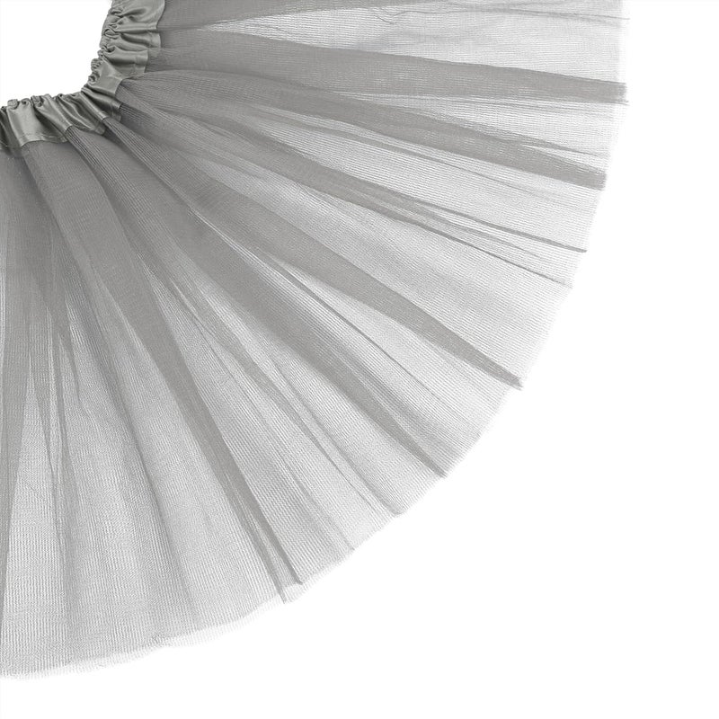 Zando Tutu for Toddler Girls Kids 4 Layers 2-8 Years Halloween Princess Dress up Soft Puffy Tulle Birthday Dance Skirt - Image 3